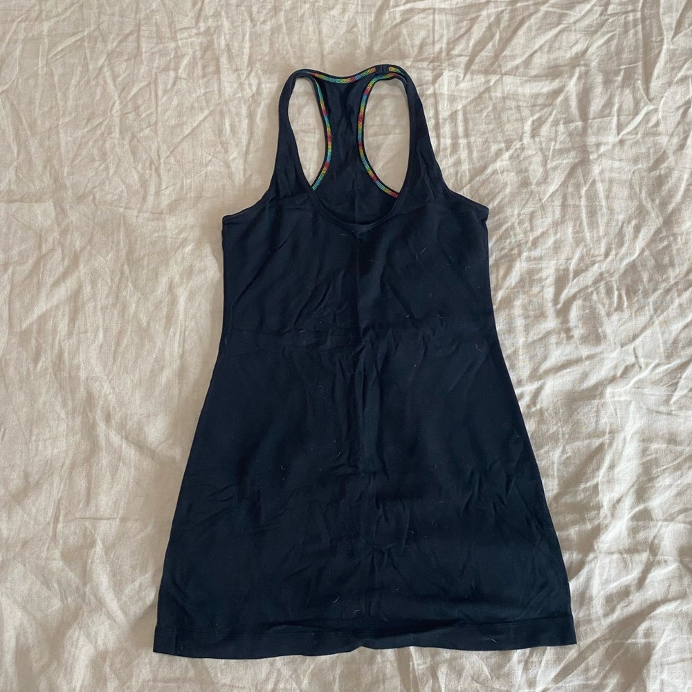 lululemon athletica Black Tank Top